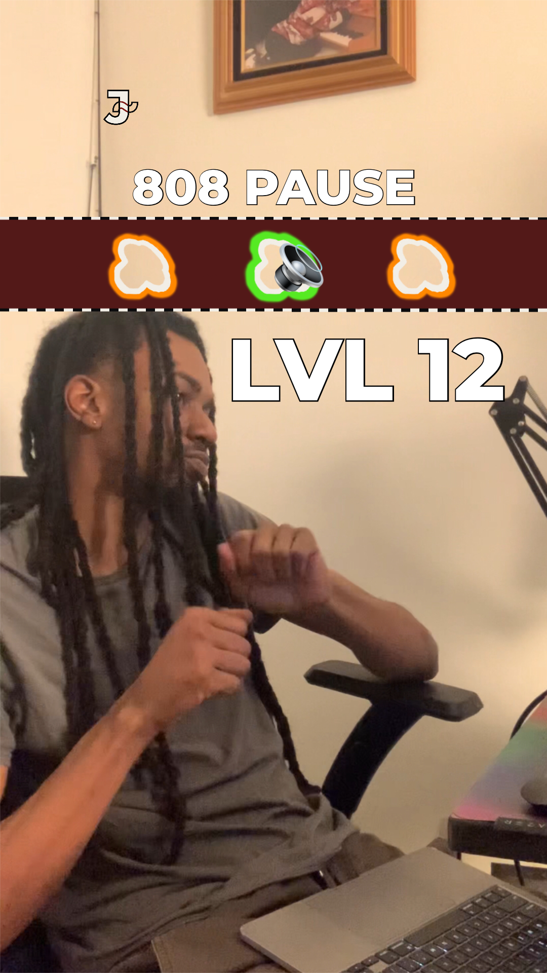 808 Pause level 12 board